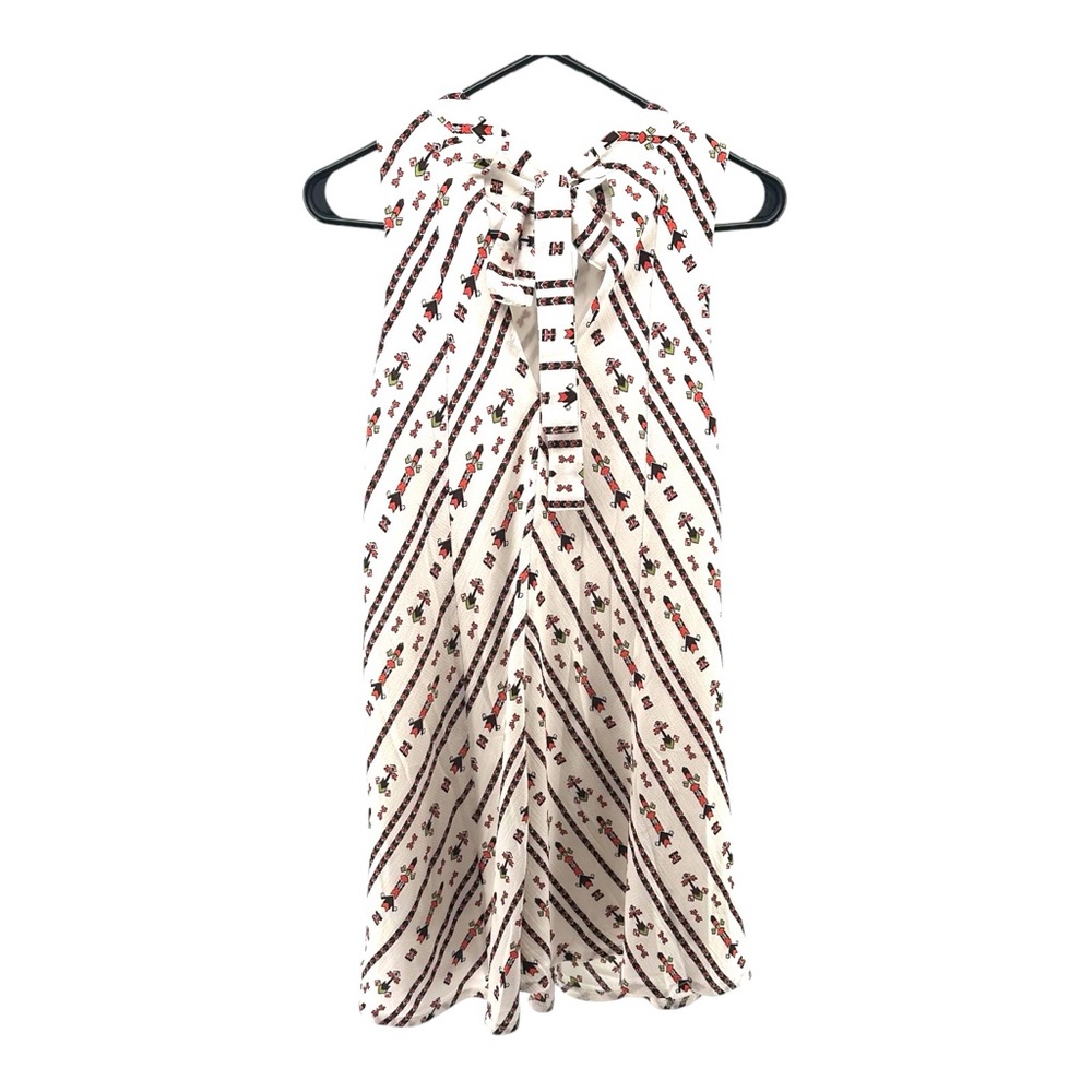 Hommage LA NWT Women’s S Small The Trace Flowy Dress Boho Peasant Hippie Aztec